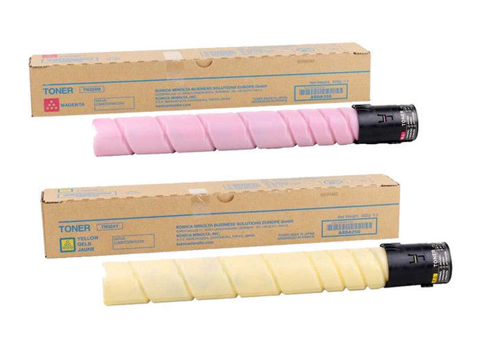 TN324 CMYK Konica Minolta Toner Compatible pour les Bizhub C308 authentiques