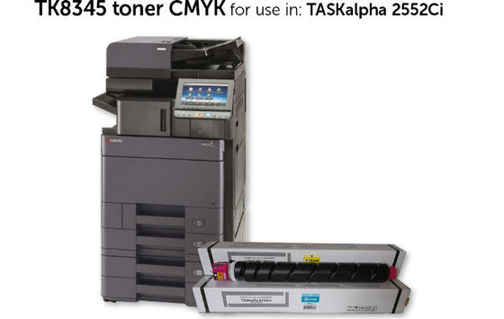 Les cartouches de toner Kyocera TK8345 Mita TASKalfa 2552ci / 2553ci sont en état neuf.