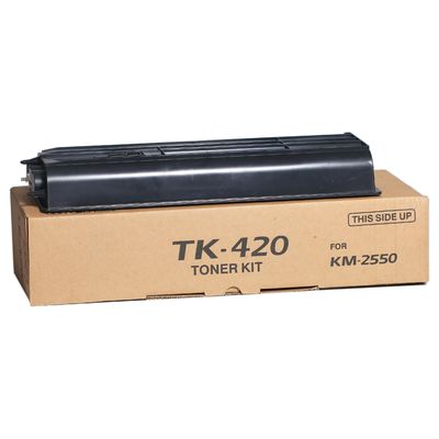 Résultat noir 15000 pages Cartouche de toner Kyocera Ecosys TK420 Pour les imprimantes KM2550