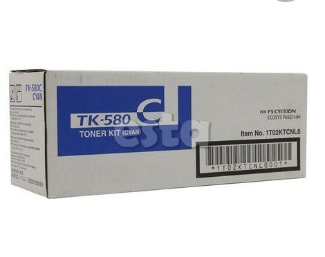 Les cartouches de toner de TK580 Kyocera FS - C5150DN 4 - emballent noir/cyan/magenta/jaune