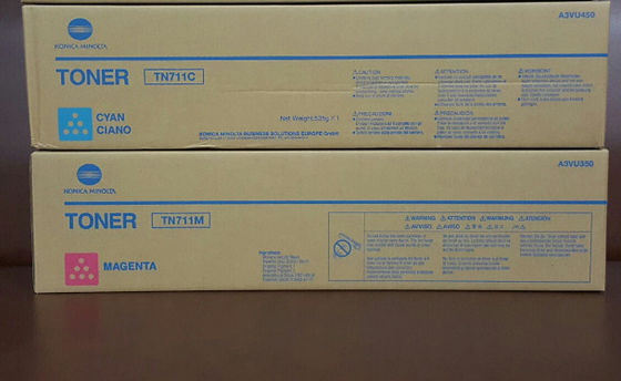 Noir 47.2K de cartouche de toner de TN711K Konica Minolta pour BizHub C654, C754, pro C754