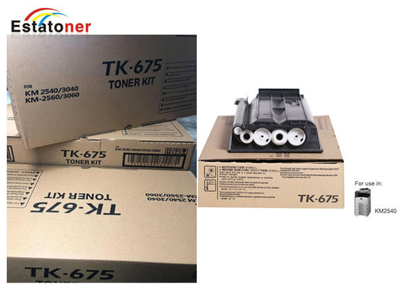 Cartouche de toner noir compatible Kyocera TK 675, 678, 679 KM-2540