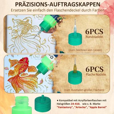 Le pinceau de modèle de précision détaillant la fabrication de la peinture Le pinceau pour les modèles à échelle