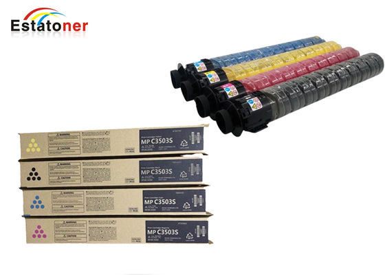 Cartouche de toner Ricoh MPC3503 Noir Cyan Magenta Jaune pour MP C2003