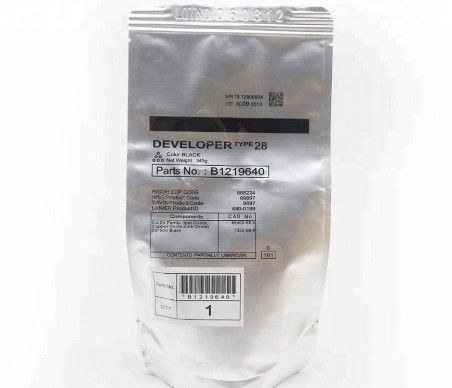 Développeur Ricoh Type 28 Pièces de copieur Développeur noir 345g pour copieurs Ricoh