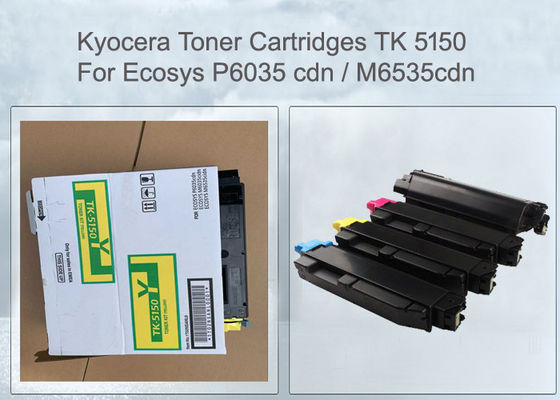 CARTOUCHE de TONER de KYOCERA TK-5150Y 1T02NSANL0 POUR ECOSYS 6535, 4 PCS PAR des PAGES de l'ENSEMBLE 10K