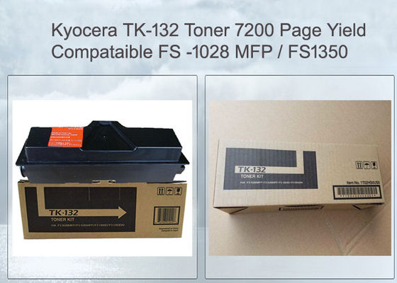Kyocera Mita TK132 - Toner noir pour Kyocera FS-1028MFP Qualité authentique