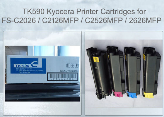Cartouche de toner Kyocera TK590C Cyan FS-C2526 C2626 M6026 M6526 Compatible