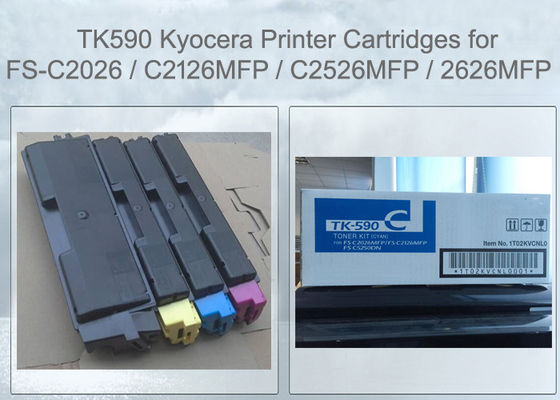 Cartouche de toner Kyocera TK590C Cyan FS-C2526 C2626 M6026 M6526 Compatible