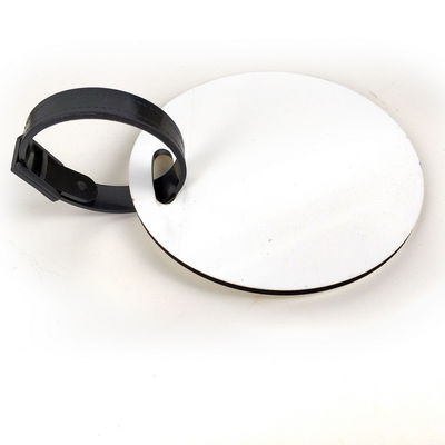 MDF cycle sublimation Produits vierges étiquettes de bagages personnalisées pour le pressage thermique