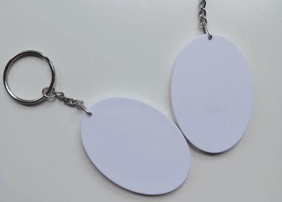 Sublimation en polymère blanc clés rondes pour l'impression en couleur
