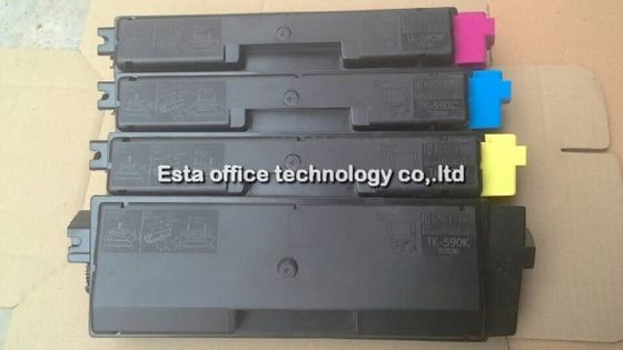 Toner monochrome de Kyocera Taskalfa de couleur de 4 paquets TK 590 pour FSC 5250